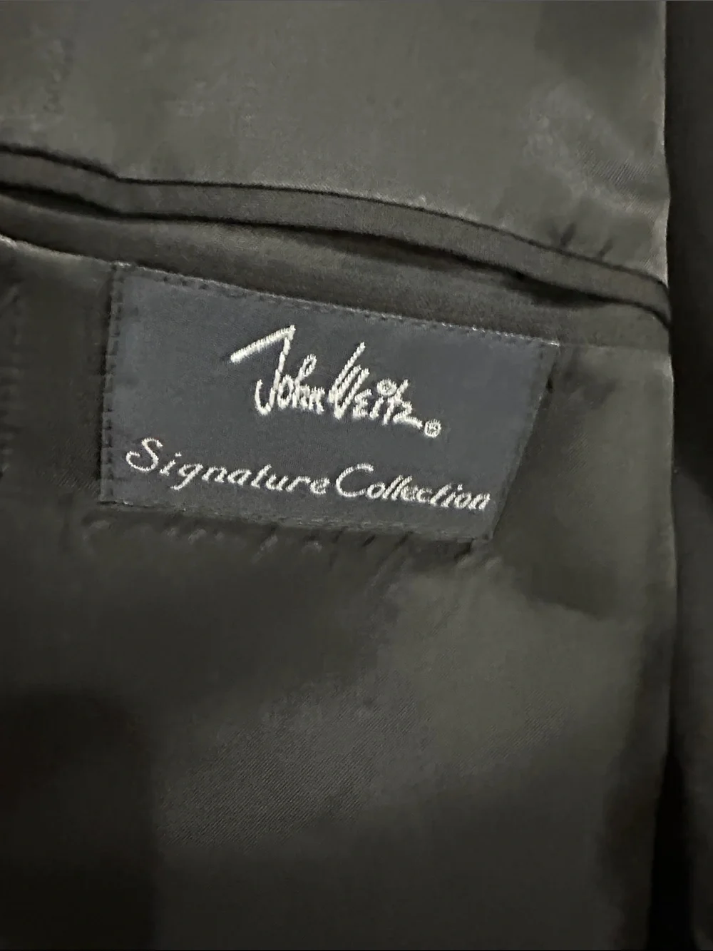 John Weitz Black Men's Tuxedo